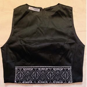 Hand Embroidered Crop Top | Made in Mexico